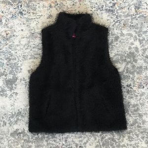Betsey Johnson Large Black Vest